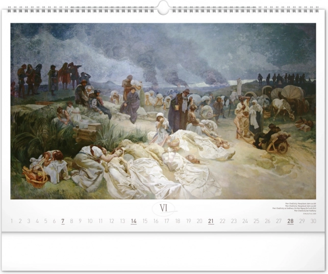 Wandkalender Slawisches Epos 2026