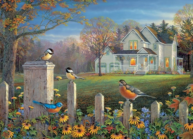 Abendvögel Puzzle 1000 Teile