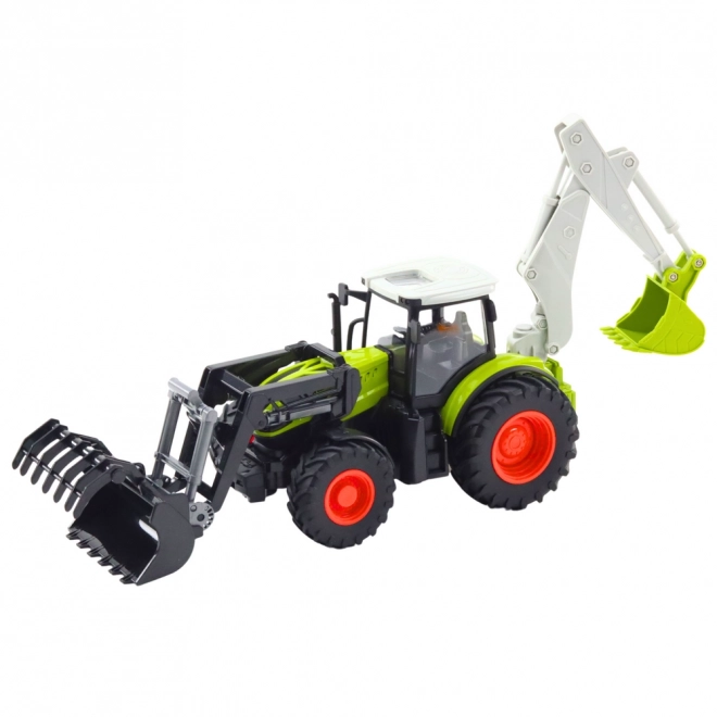 Ferngesteuerter Traktor mit Schaufel und Bagger 2 in 1