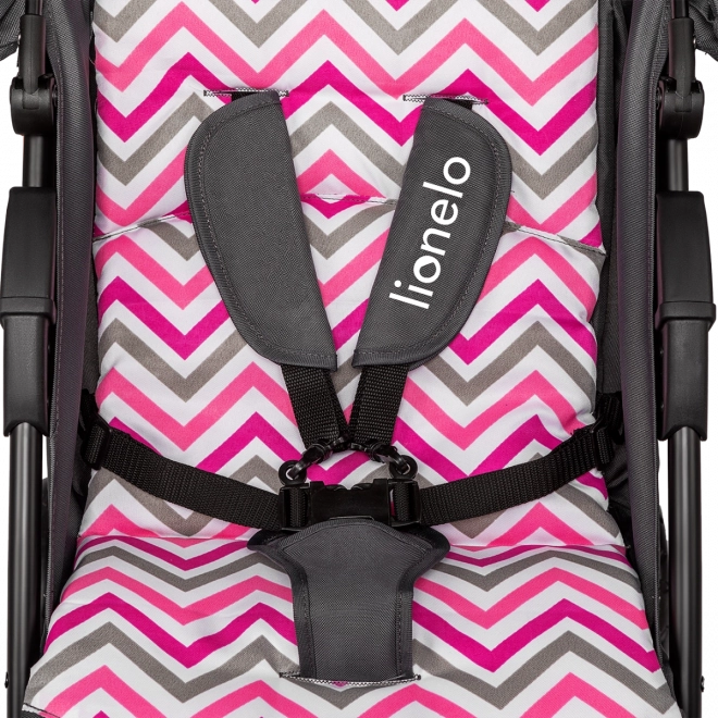 Lionelo Emma Plus Kinderwagen Grün – Pink Scandi