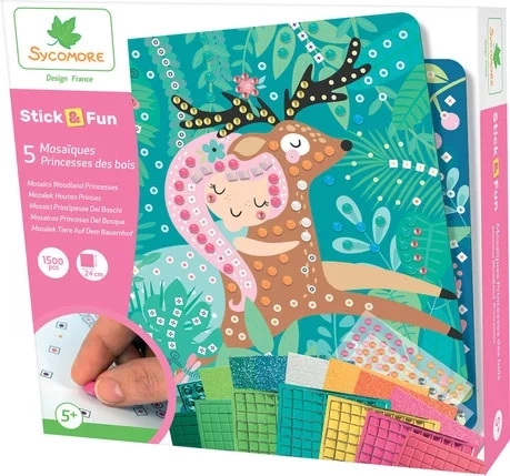Stick & Fun - Waldprinzessinnen Mosaik-Set
