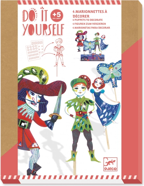 DIY Puppen Peter Pan von Djeco