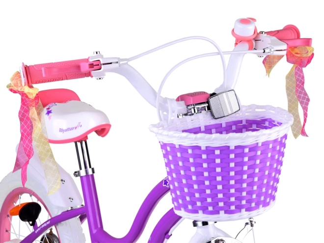 Royal Baby Kinderfahrrad Star Girl 14 Zoll – Lila