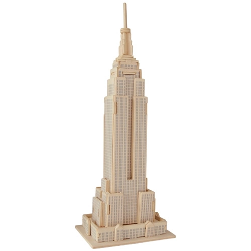 Woodcraft Holz 3D Puzzle Empire State Building