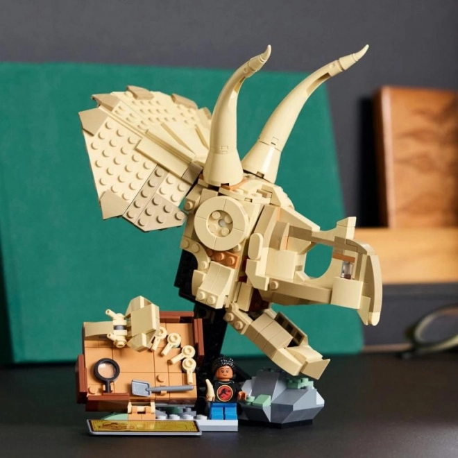 Lego Jurassic World Triceratops Schädelbaukasten