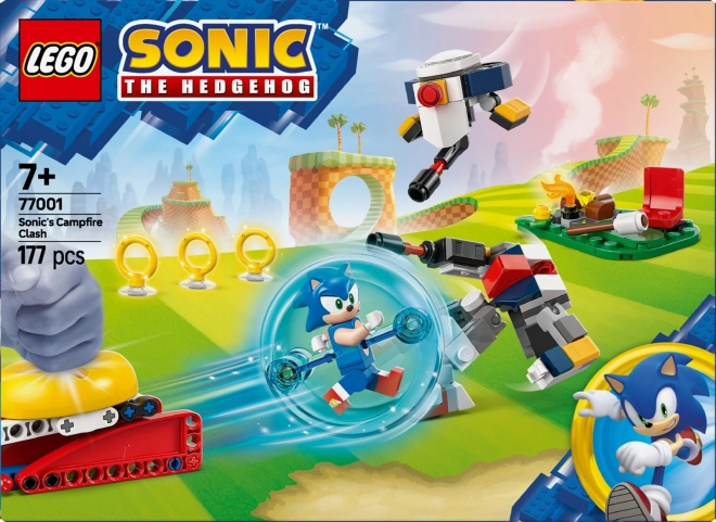 Sonic-Würfel und Campingschlacht