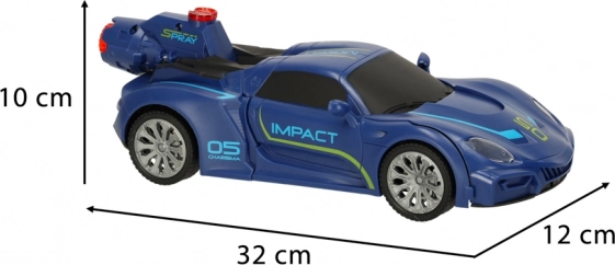 Transformierender robotischer Rennfahrer Transformer Revolt