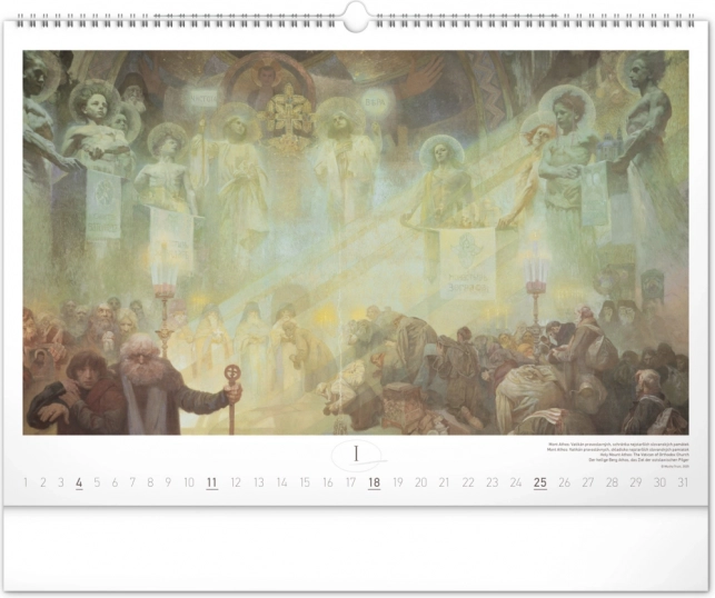 Wandkalender Slawisches Epos 2026