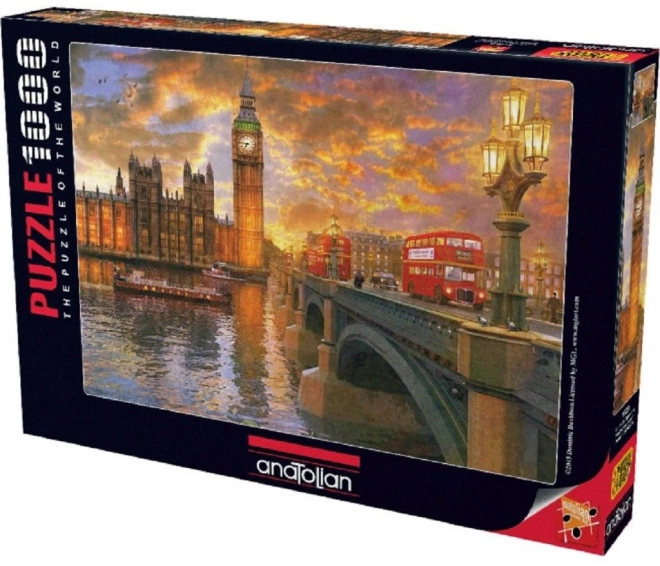 Puzzle Dämmerung über Westminster 1000 Teile