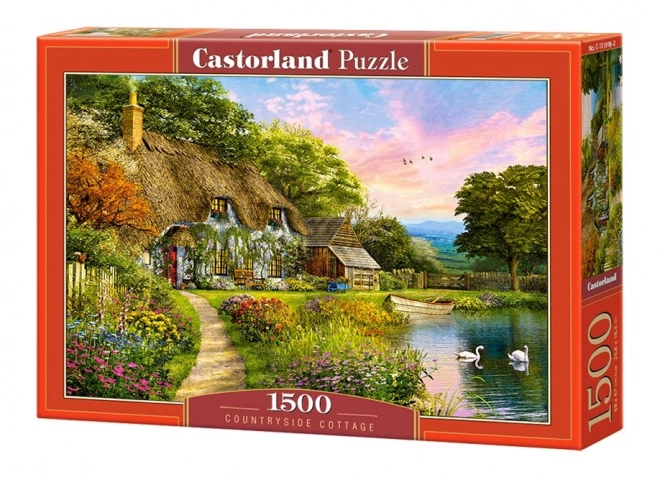 Puzzle 1500 Teile Ländliches Cottage