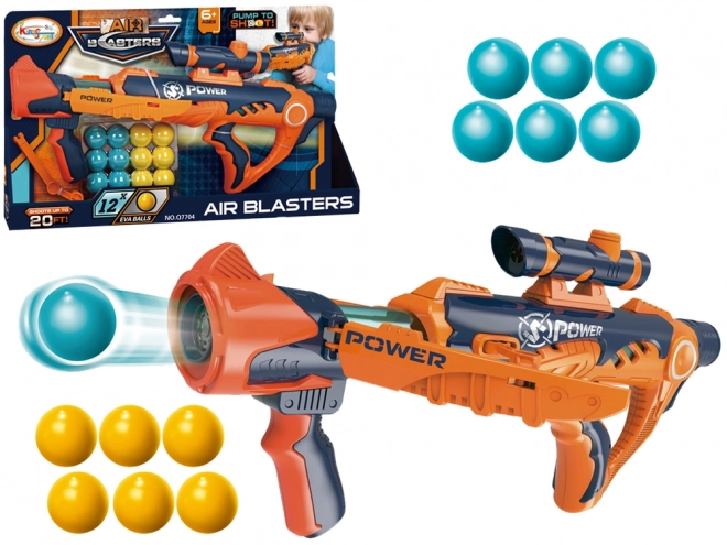 Große Air Blaster Pistole für Schaumstoff Kugeln