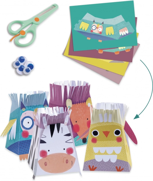 DJECO Kreativ-Set Haus voller Tiere