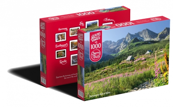 Puzzle Gąsienicowa Dolina Vysoké Tatry 1000 Teile