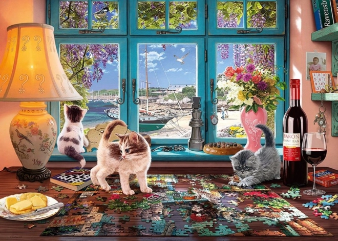 Ravensburger Puzzle Tisch für Puzzleliebhaber 1000 Teile