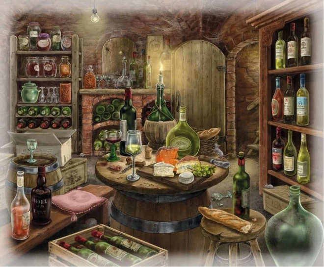 Ravensburger Escape Puzzle Spukendes Herrenhaus Weinproben