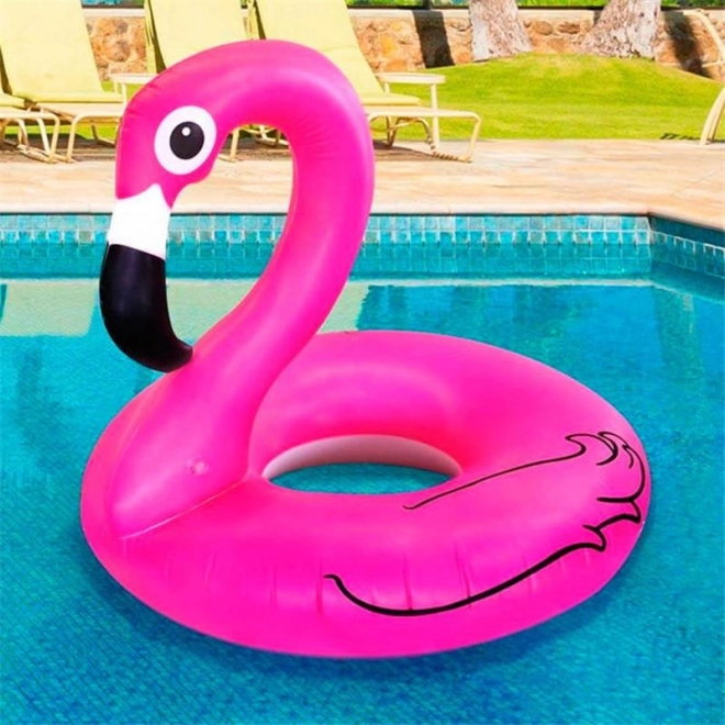 Aufblasbarer Flamingo-Schwimmreifen 75 cm