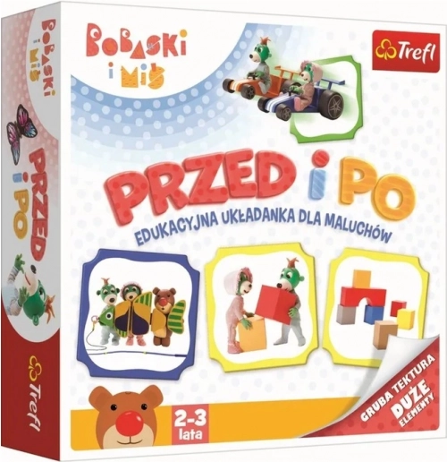 Vorher und Nachher – Lernpuzzle BOBASKI I MIŚ