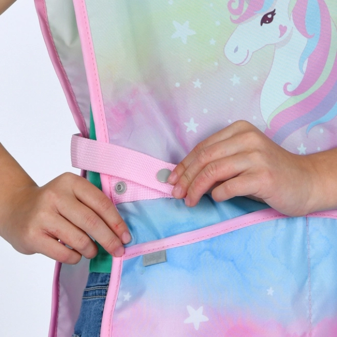 Kinder-Schürze Regenbogen Einhorn