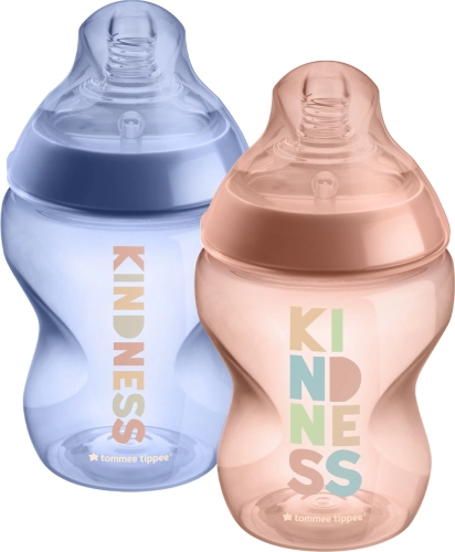 Babyflasche, ANTI-KOLIK, 0+, 260 ml, Kindness, 2 Stk.