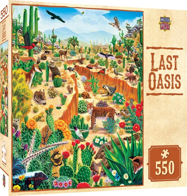 Puzzle Meisterwerke Letzte Oase 550 Teile