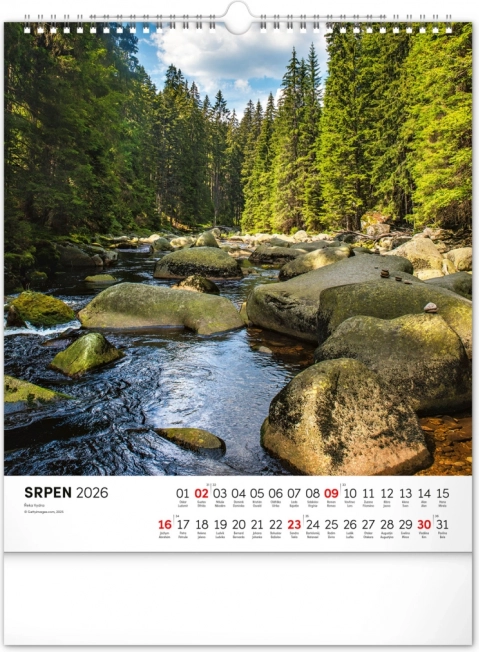 Wandkalender Böhmerwald 2026