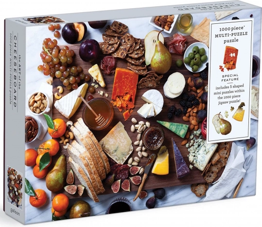 Galison Puzzle Käse-Degustationsbrett 1000 Teile