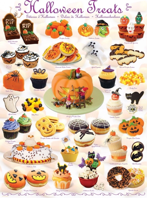 Eurographics Puzzle Halloween Süßigkeiten 1000 Teile
