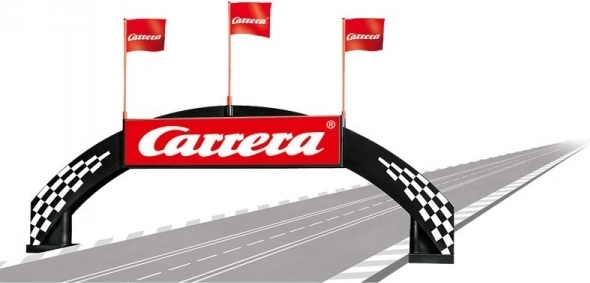 Carrera Slotcar-Brücke – Bausatz Gebäude