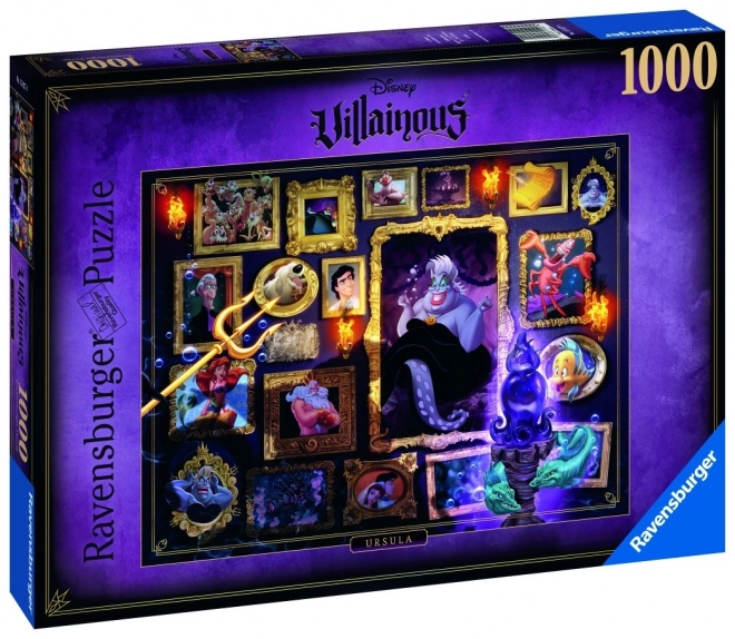 Ravensburger Puzzle Villainous: Ursula 1000 Teile