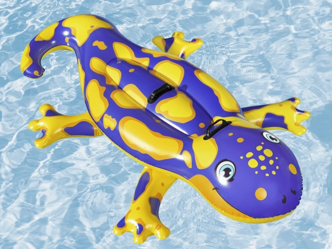 Aufblasbare Kinder-Luftmatratze in Form eines Salamanders