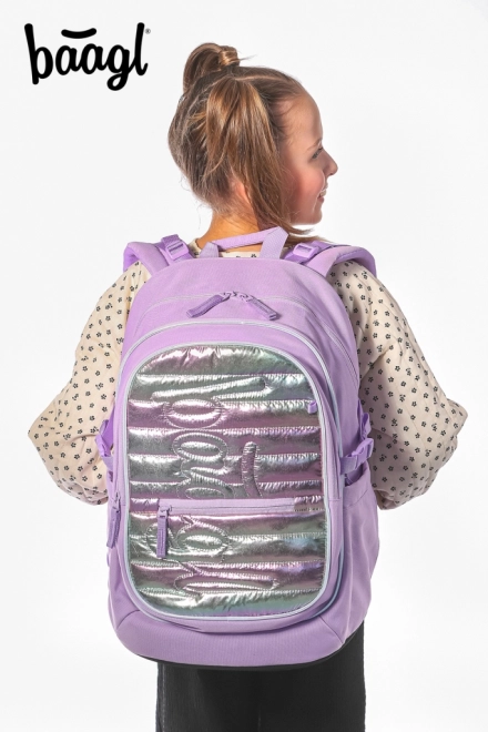 Schulrucksack Core Lavendel
