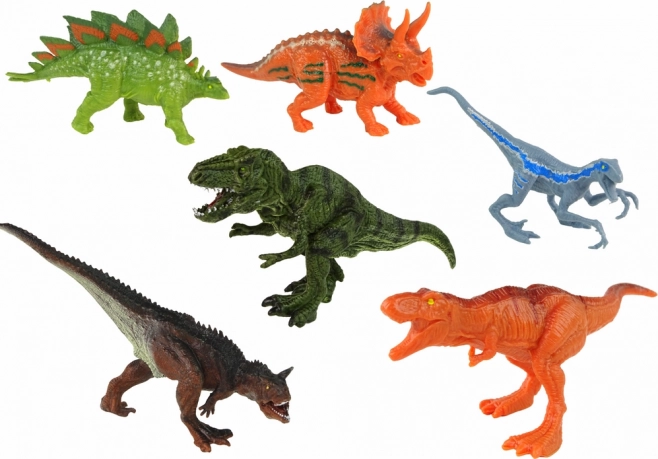 Acht realistische Dinosaurier