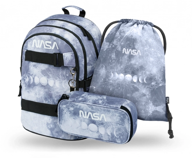 Skate-Rucksackset NASA Grau von BAAGL