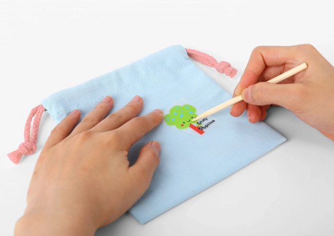 Woopie Kreativset Magische Tasche mit Aufklebern