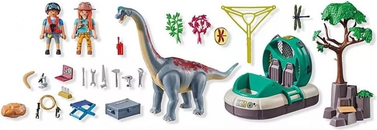 Forschungszubehör und Seilbahn