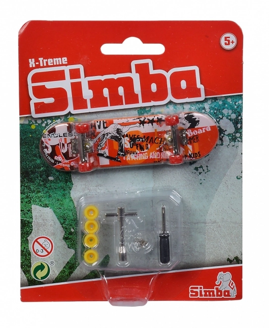 Finger-Skateboard mit Zubehör
