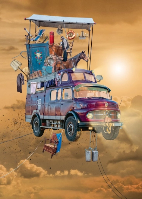 Puzzle Mobilheim 1000 Teile