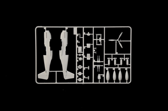 Plastikmodell P-51A Mustang 1:72