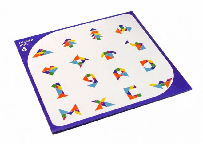 Tangram Puzzle Set mit 7 Magnetischen Blöcken