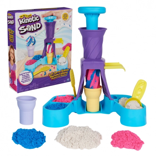 Kinetic Sand Eiscreme-Spielset