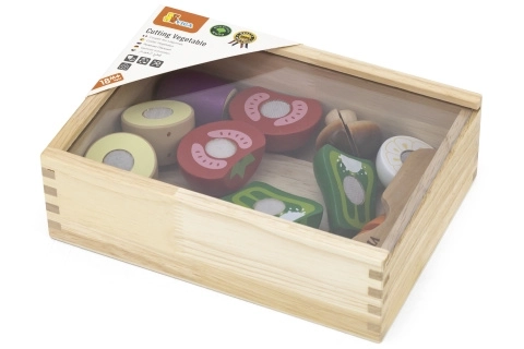 Holzschneideset - Gemüse für Kinder