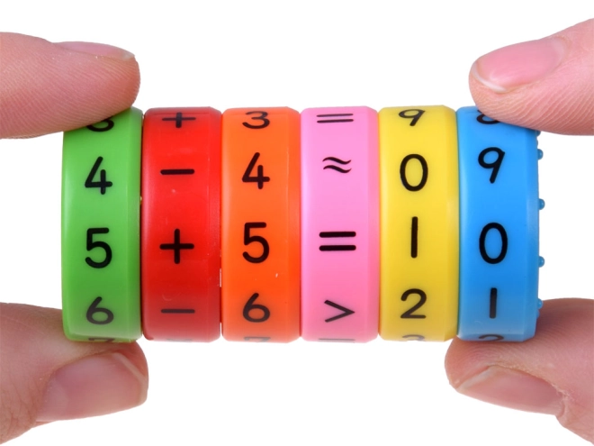 Bunte magnetische Ringe