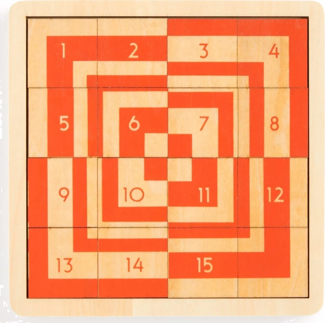 GALISON Schiebepuzzle aus Holz Frank Lloyd Wright: Imperial Hotel 2-in-1