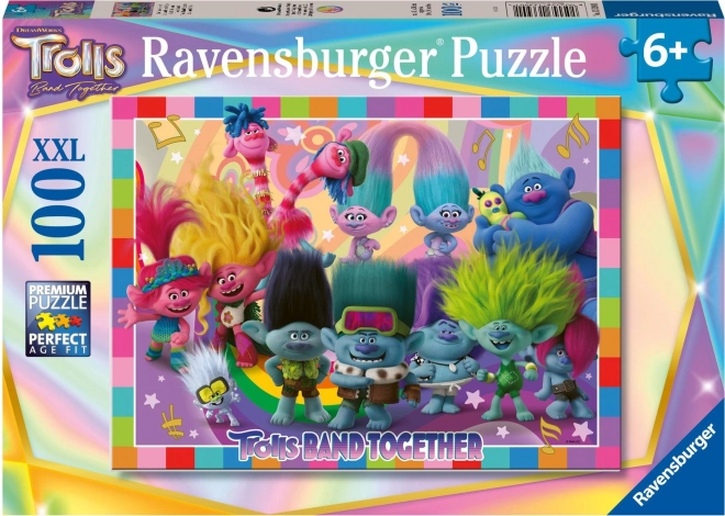 Ravensburger Puzzle XXL Trolls 3 - 100 Teile