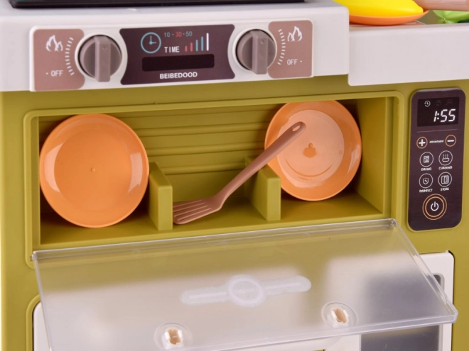 Ofen, Spülmaschine und Kühlschrank für realistischen Spielspaß
