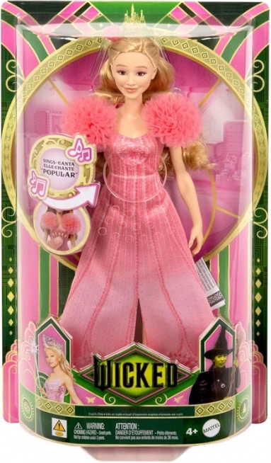 Sprechende Glinda-Puppe aus dem Film Wicked mit dem Lied "Popular"