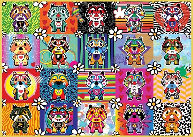 Puzzle Tantan a Momo 500 Teile