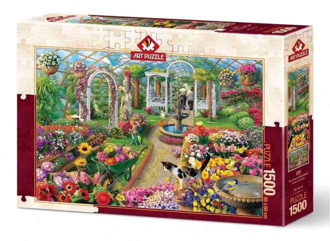Puzzle Farben des Glases 1500 Teile