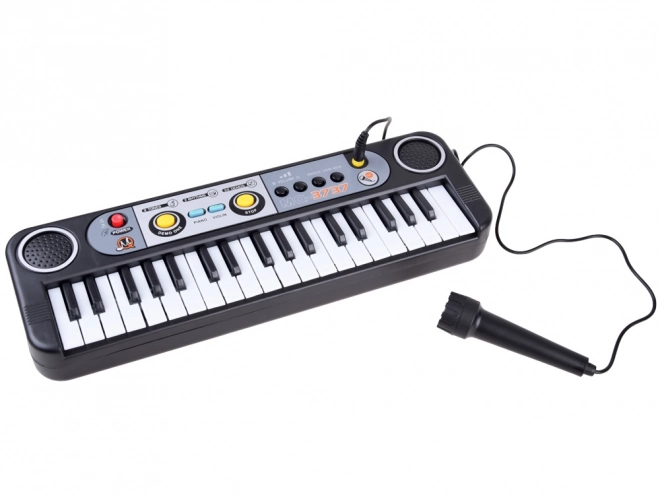 Musikalische Kinderkeyboard mit Mikrofon