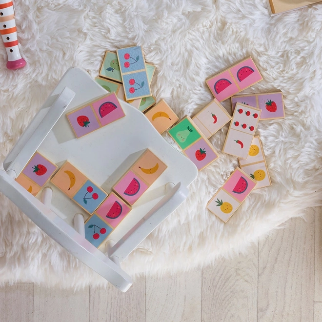 Holzdomino Obst und Gemüse Sarah Betz